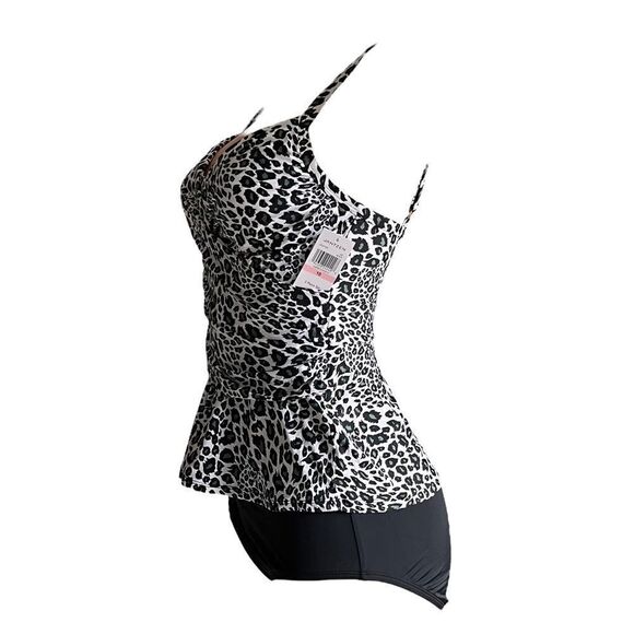 Jantzen Peplum Tankini with Comfort Core Bottom - Picture 4 of 7